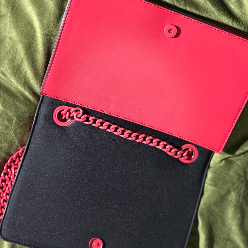 Aldo Pink and Black Crossbody Bag